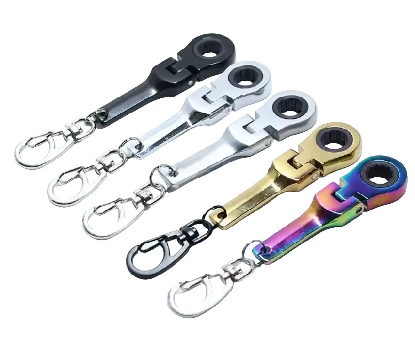 Drift Pins 10mm Wrench Keychains