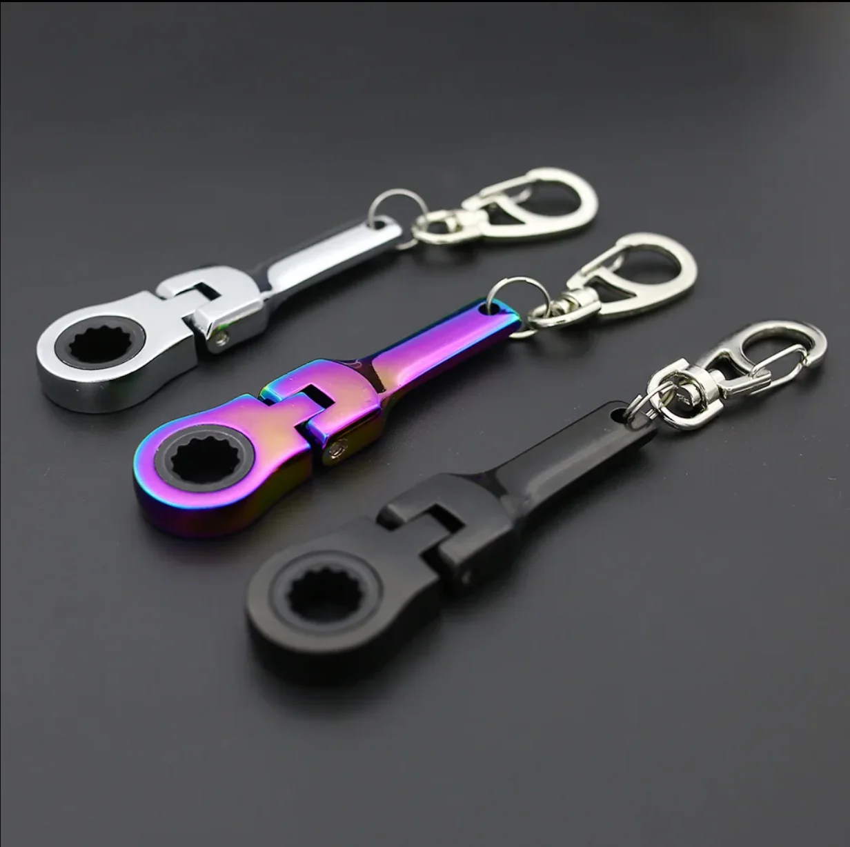 Drift Pins 10mm Wrench Keychains - Image 2