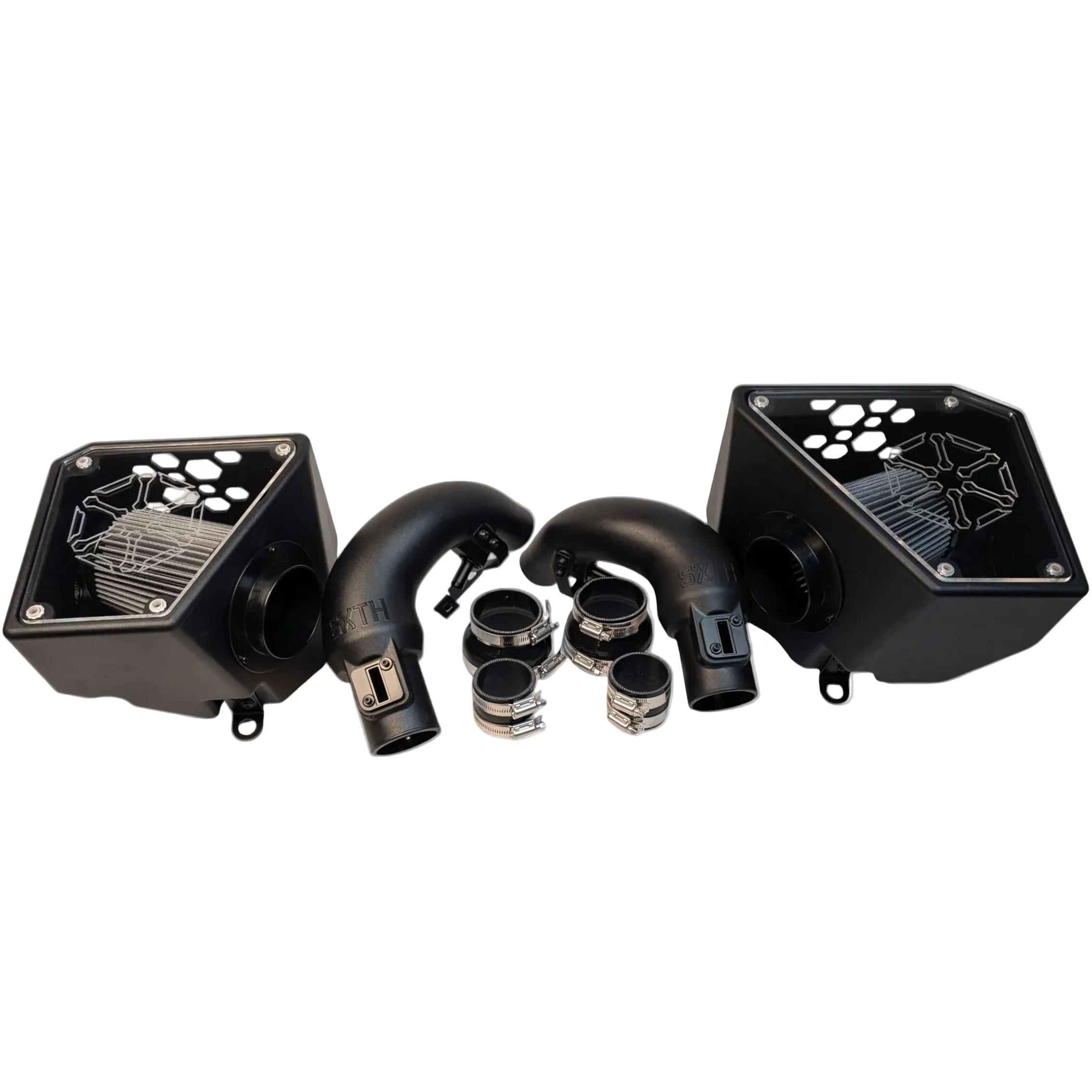 SXTH Element CPLT Intake Toyota Tundra (2022-2026) Sequoia (2023-2026) Gas & Hybrid, +14 HP / +14 TQ, Dual Turbo Inlet Replacement