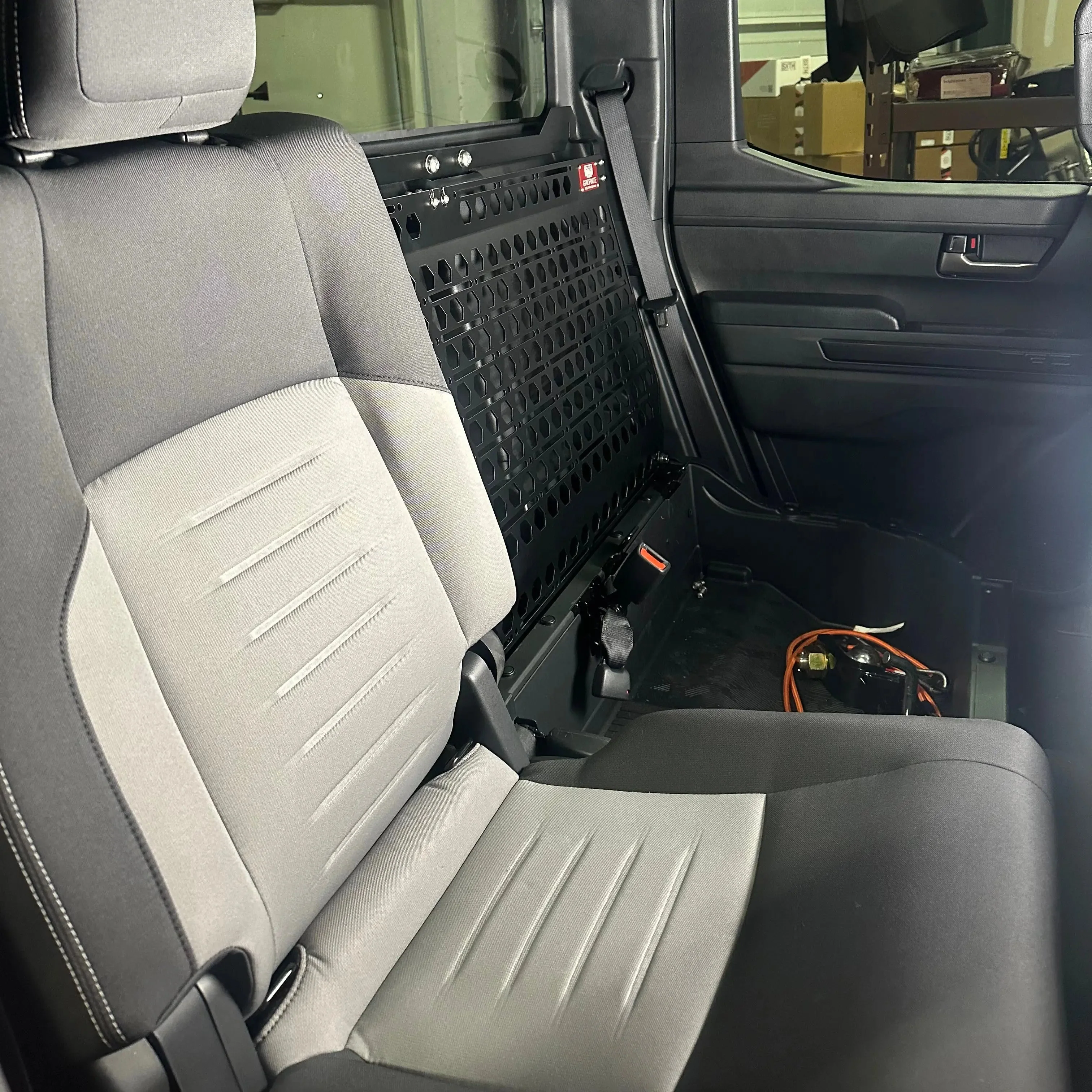 SXTH Element GridFinite Rear Seat Delete MOLLE Kit for Toyota Tacoma 4th Gen (2024-2026) Full or Partial 1/3 and 2/3 Delete - Image 10