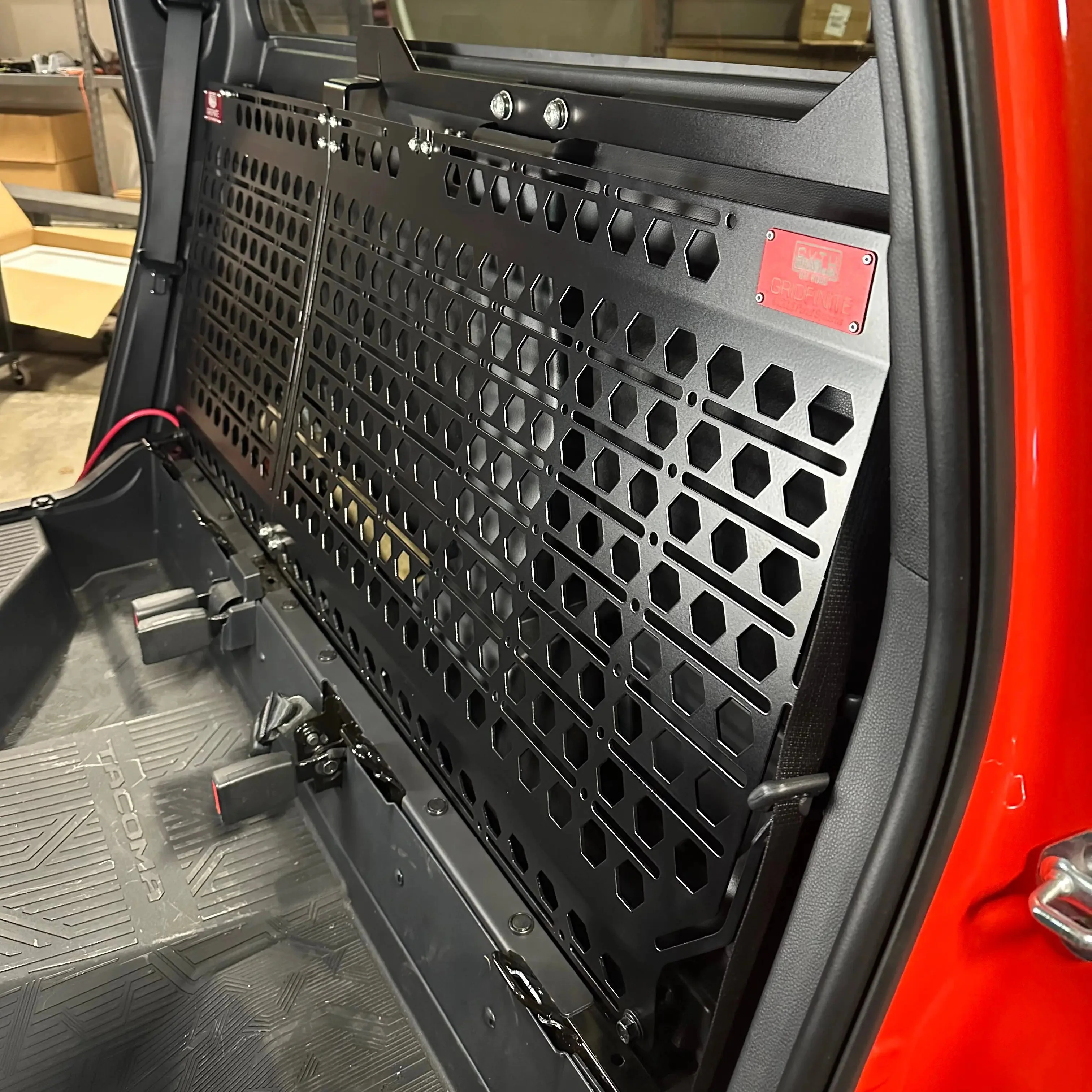 SXTH Element GridFinite Rear Seat Delete MOLLE Kit for Toyota Tacoma 4th Gen (2024-2026) Full or Partial 1/3 and 2/3 Delete - Image 7