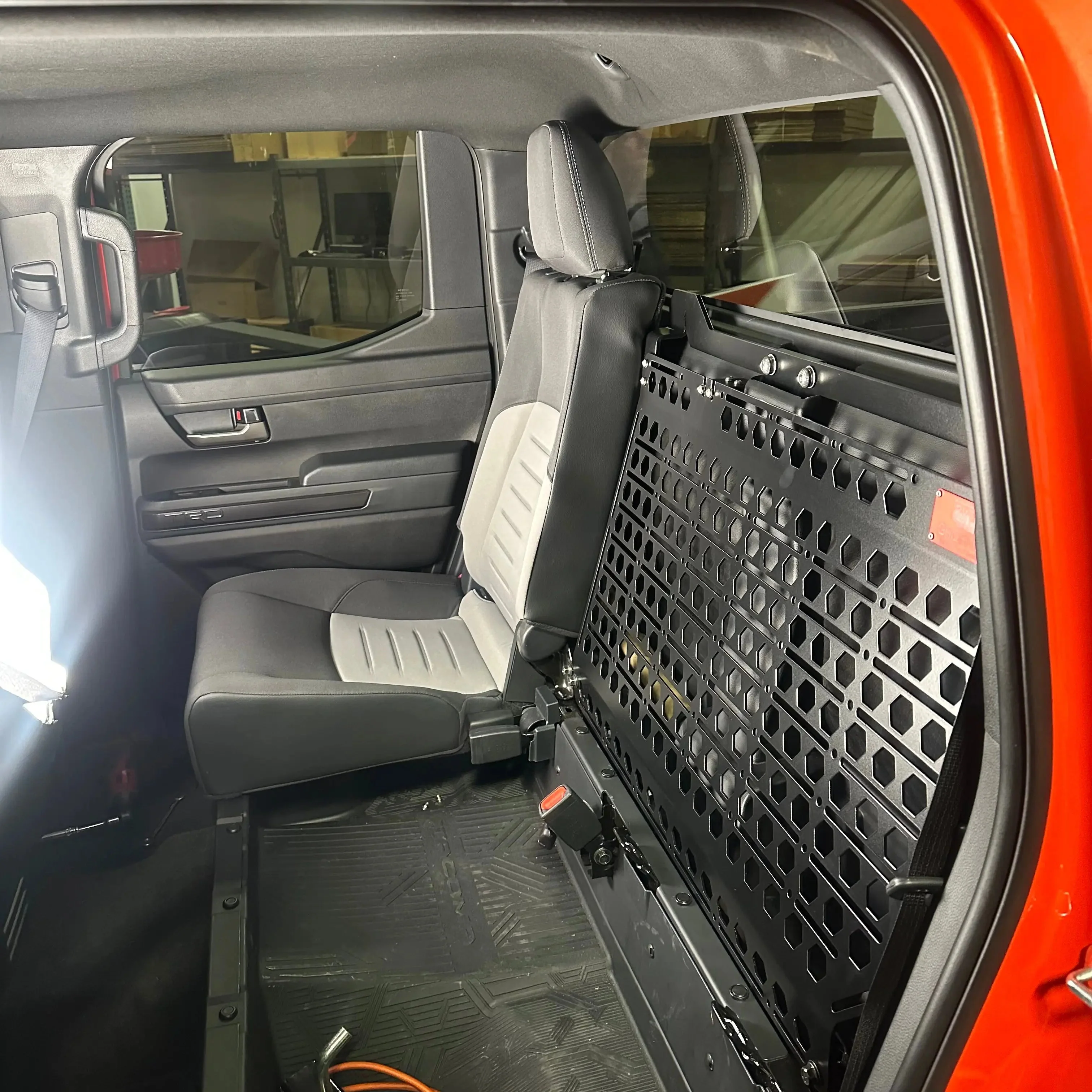 SXTH Element GridFinite Rear Seat Delete MOLLE Kit for Toyota Tacoma 4th Gen (2024-2026) Full or Partial 1/3 and 2/3 Delete - Image 8