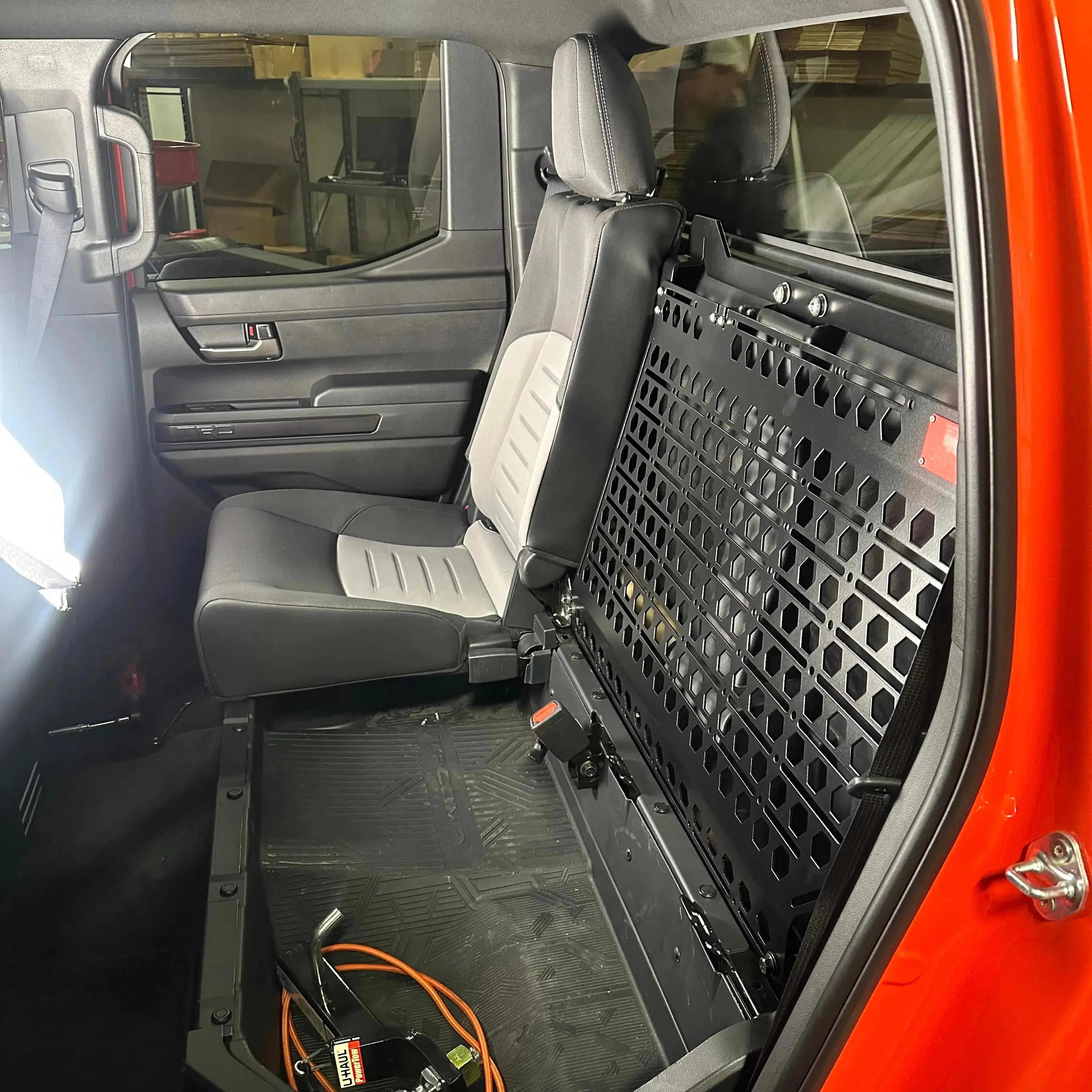 SXTH Element GridFinite Rear Seat Delete MOLLE Kit for Toyota Tacoma 4th Gen (2024-2026) Full or Partial 1/3 and 2/3 Delete - Image 9