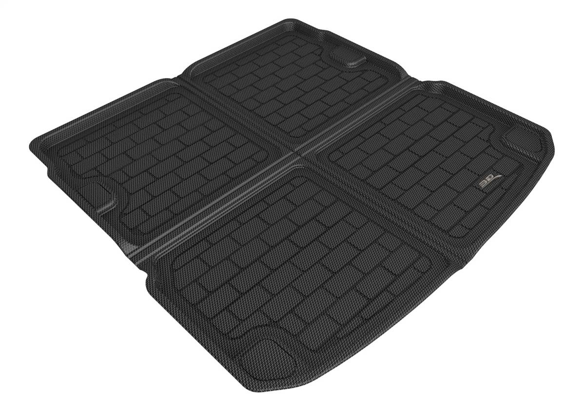 3D MAXpider Cargo Liner Audi E-Tron / E-Tron S (20-23) Kagu Black Rubber - Front or Rear Cargo - Image 2