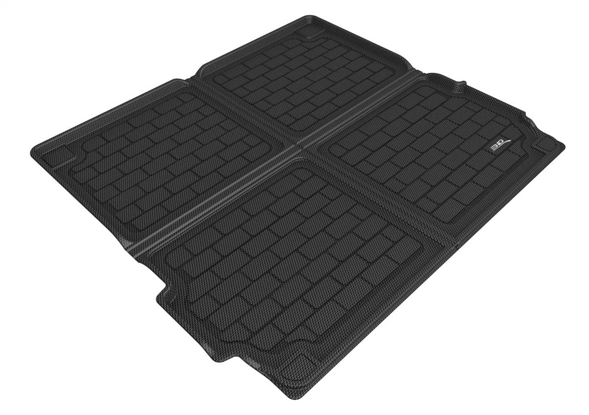 3D MAXpider Cargo Liner BMW X5 G05 (19-24) Cross Fold Kagu Black Rubber - Behind 2nd Row w/ or w/o Cargo Net Model