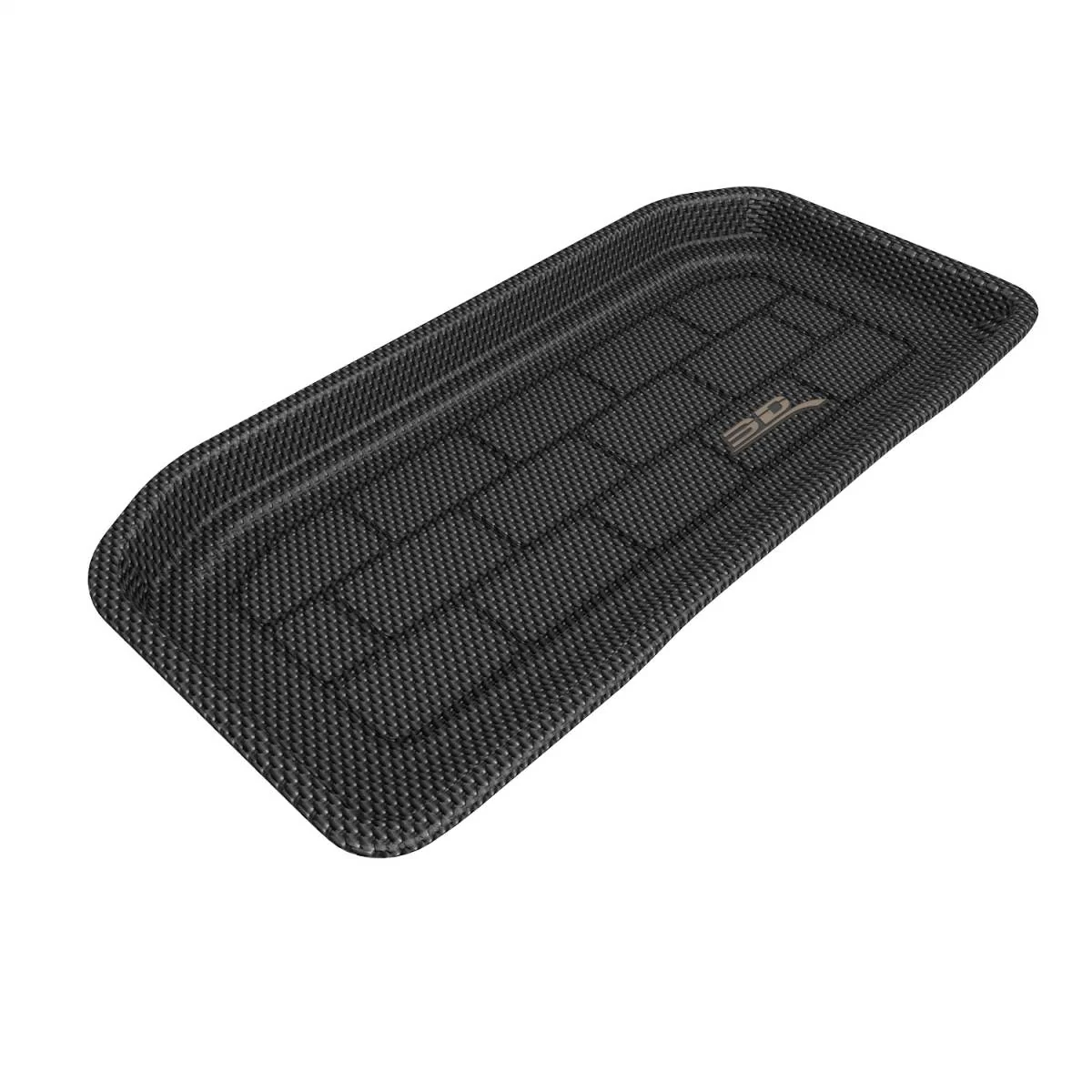 3D MAXpider Cargo Liner Corvette C8 (2020-2024) Kagu Black Rubber - Front or Back Cargo - Image 2