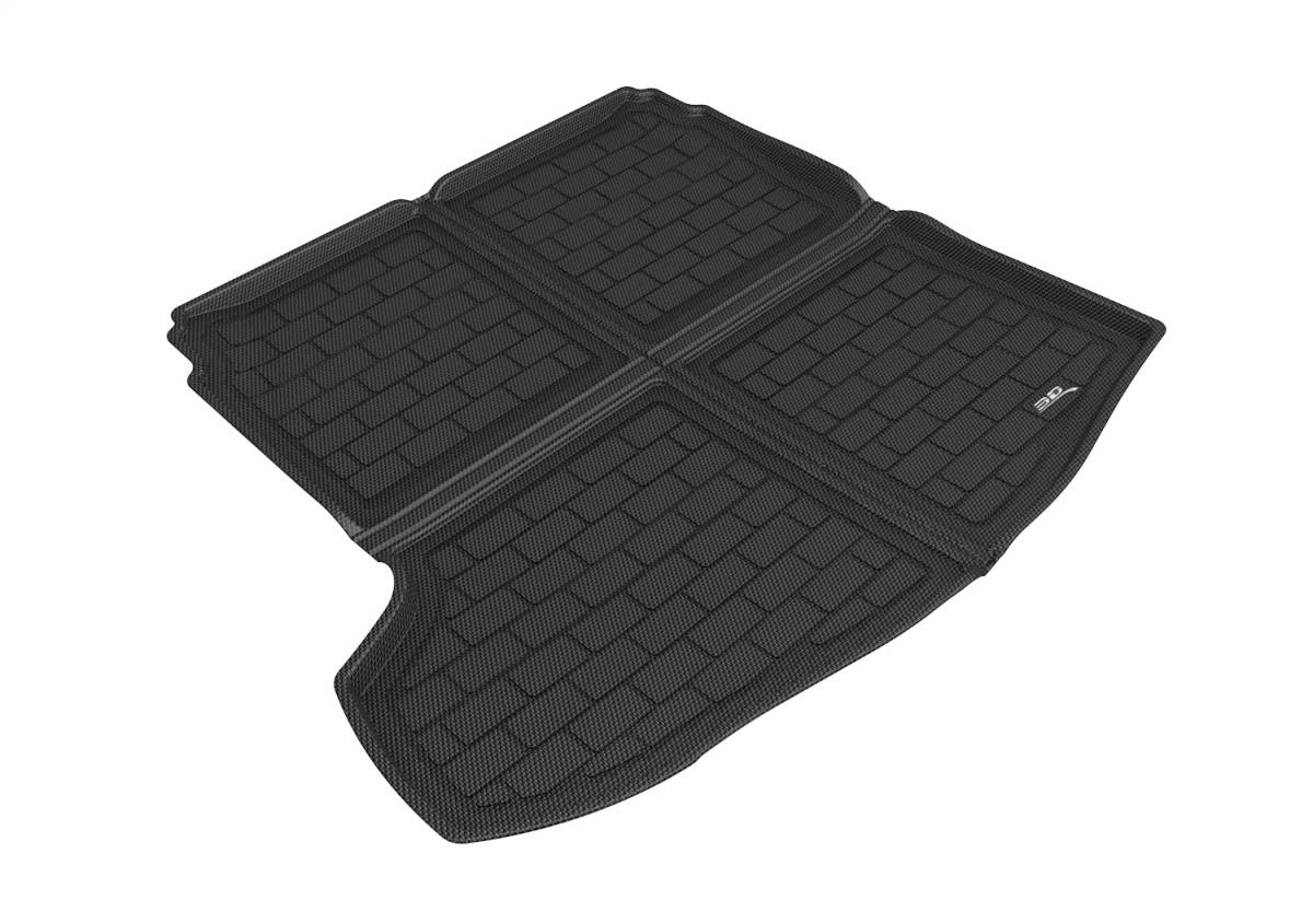 3D MAXpider Cargo Liner Mazda3 (19-24) Cross Fold Kagu Black Rubber M1MZ0681309 - Image 2