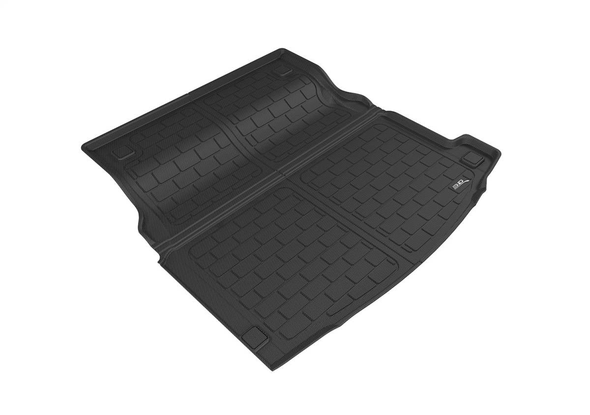 3D MAXpider Cargo Liner Mercedes E-Class Sedan W213 (17-23) Cross Fold Kagu Black Rubber M1MB0911309