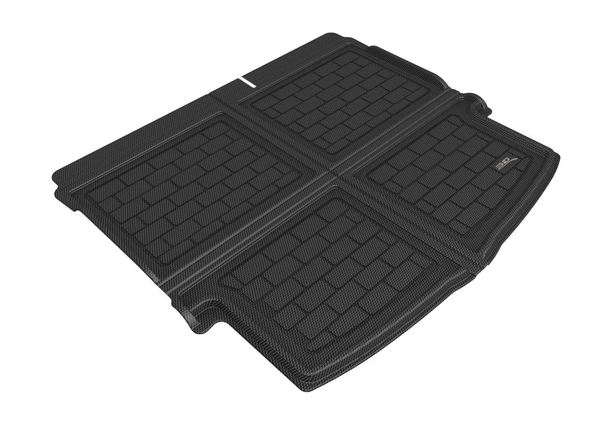 3D MAXpider Cargo Liner Nissan Rogue (2021-2023) Cross Fold Kagu Black Rubber M1NS1361309