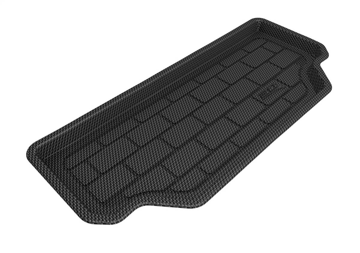 3D MAXpider Cargo Liner Tesla Model S (2015-2021) Cross Fold Kagu Black Rubber - Front or Rear - Image 2
