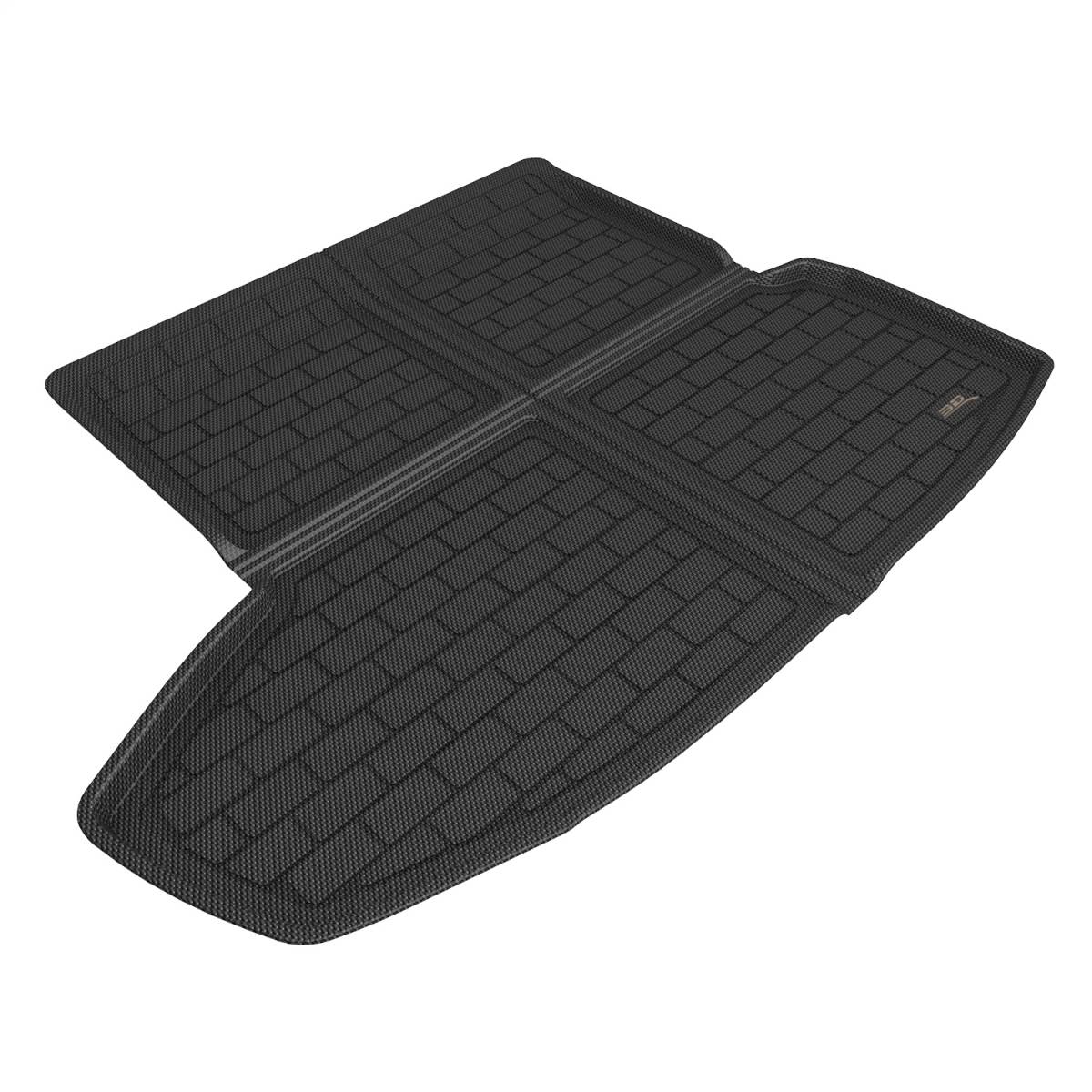 3D MAXpider Cargo Liner Tesla Model S (2021-2024) Kagu Black Rubber - Front or Rear - Image 2