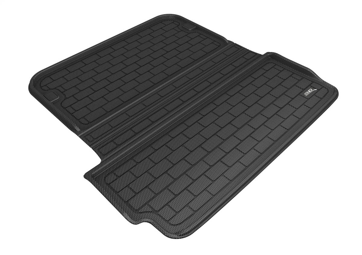 3D MAXpider Cargo Liner Tesla Model X (16-17) Stowable Kagu Black Rubber - Behind 2nd Row Seats - M1TL0011309