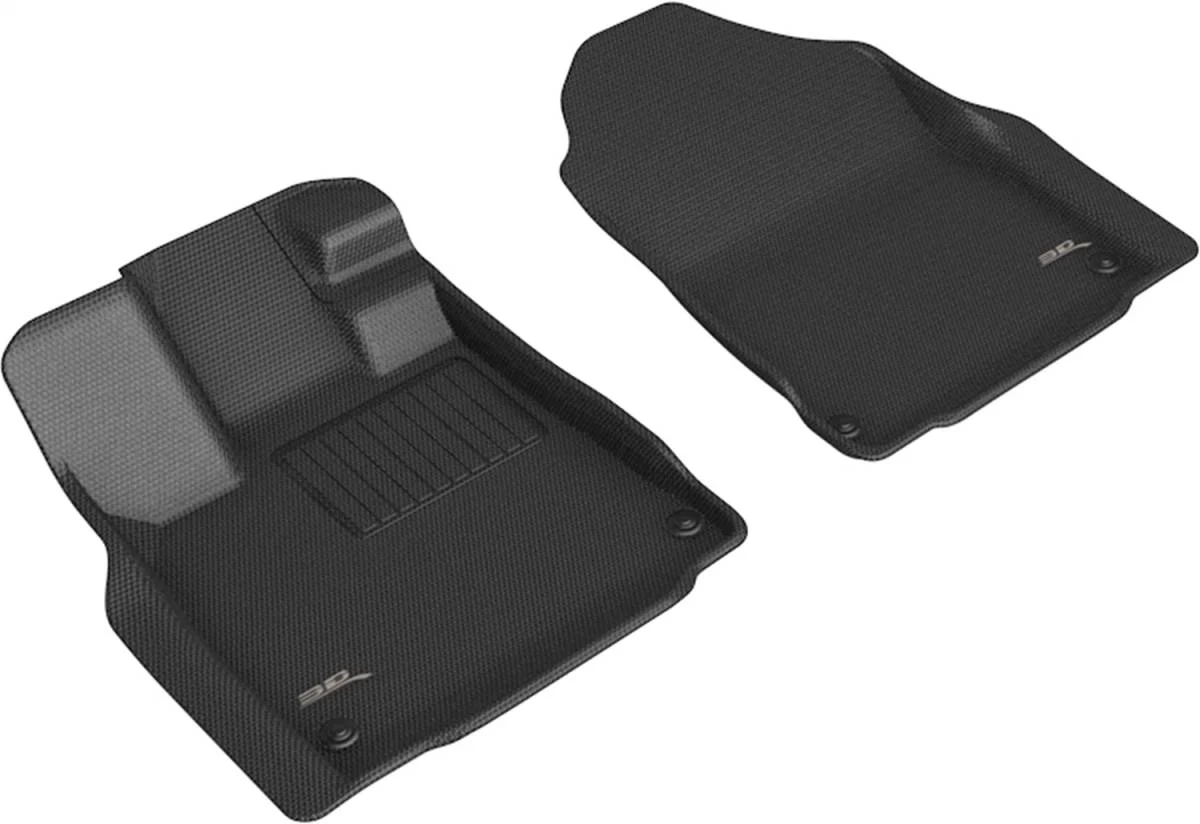 3D MAXpider Floor Mats Acura MDX (2022-2024) All-Weather Kagu Series Black - Image 2