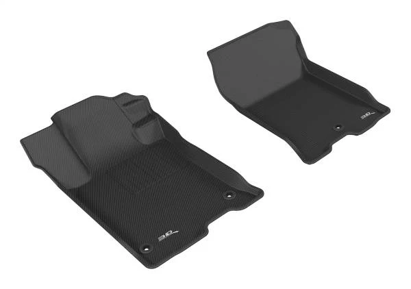 3D MAXpider Floor Mats Acura TLX FWD (15-20) All-Weather Kagu Series - Elegant or Matte Black - Image 2