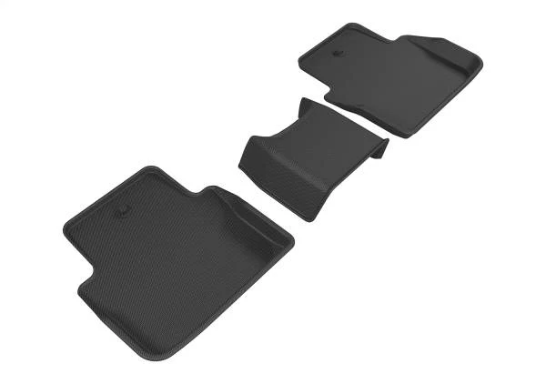 3D MAXpider Floor Mats Acura TLX FWD (15-20) All-Weather Kagu Series - Elegant or Matte Black - Image 3