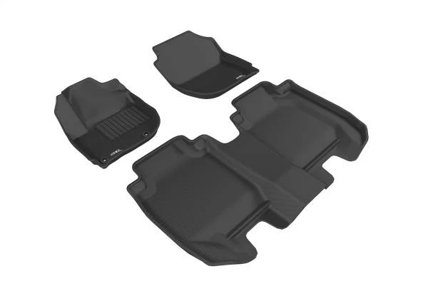 3D MAXpider Floor Mats Honda HRV (2016-2022) All-Weather Kagu Series - Front or Second Row