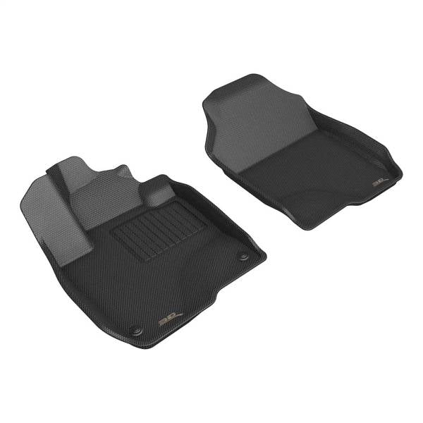 3D MAXpider Floor Mats Honda HRV (2023-2024) All-Weather Kagu Series - Front or Second Row - Image 2