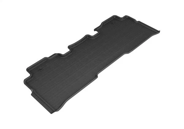 3D MAXpider Floor Mats Honda Odyssey (18-24) All-Weather Kagu Series Black - Front / Second / Third Row - Image 3