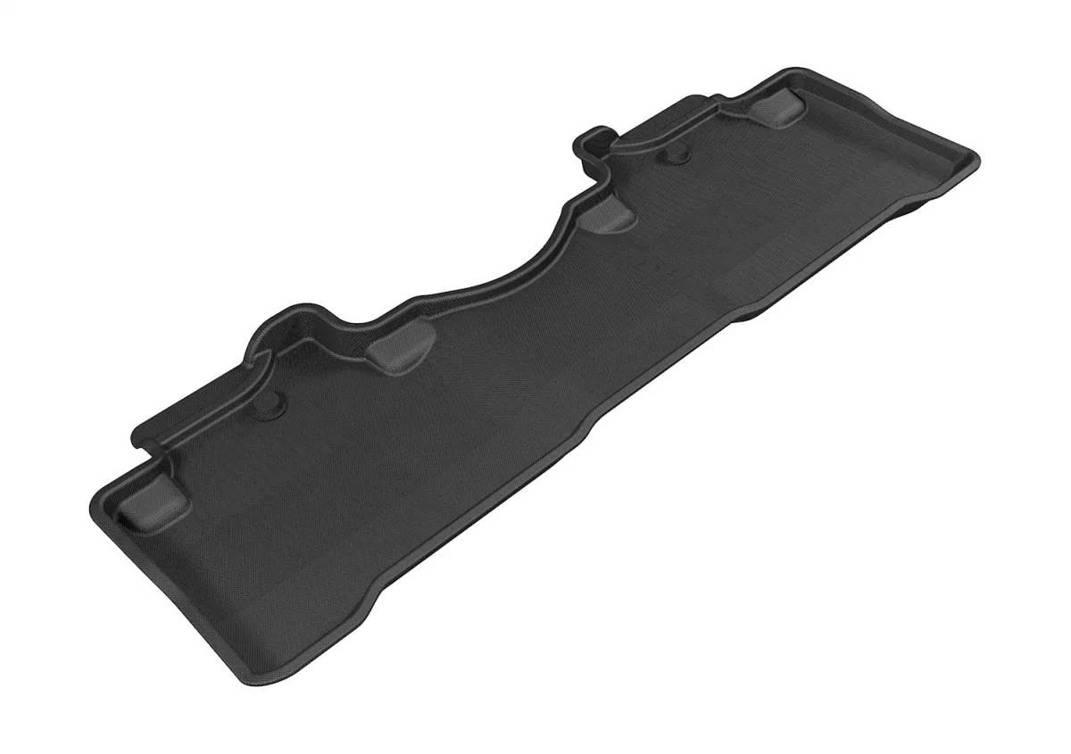 3D MAXpider Floor Mats Honda Pilot (09-15) All-Weather Kagu Series Black - Front / Second / Third Row - Image 3