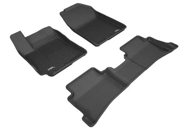 3D MAXpider Floor Mats Hyundai Accent Sedan (2018-2022) All-Weather Kagu Series - Front or Second Row - Image 3