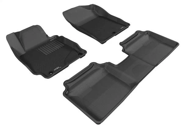 3D MAXpider Floor Mats Hyundai Elantra Sedan (11-13) Coupe (2013) All-Weather Kagu Series - Front or Second Row