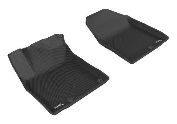 3D MAXpider Floor Mats Hyundai IONIQ Hybrid (17-22) All-Weather Kagu Series - Front or Second Row - Image 2