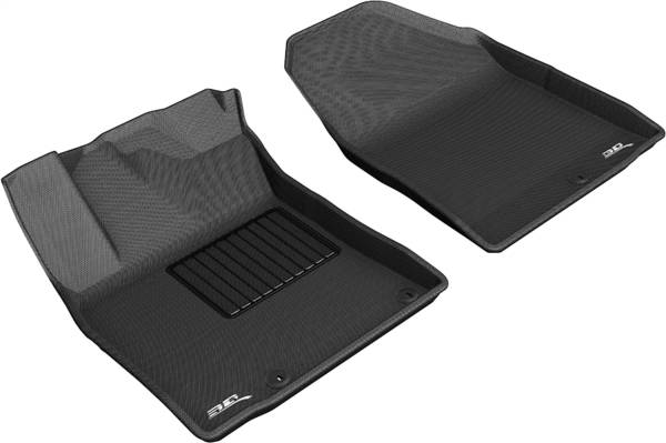 3D MAXpider Floor Mats Hyundai Kona Electric (19-23) All-Weather Kagu Series - Front or Second Row - Image 2