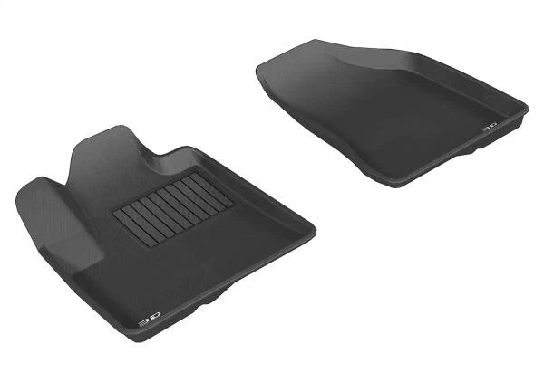 3D MAXpider Floor Mats Hyundai Santa Fe (07-09) All-Weather Kagu Series - Front or Second Row - Image 2