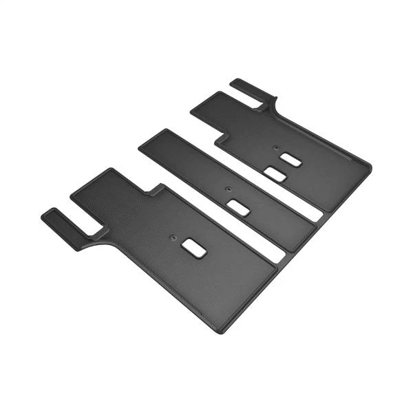 3D MAXpider Floor Mats Kia Carnival 8 Seater (22-24) All-Weather Kagu Series Black - Front / Second / Third Row - Image 4