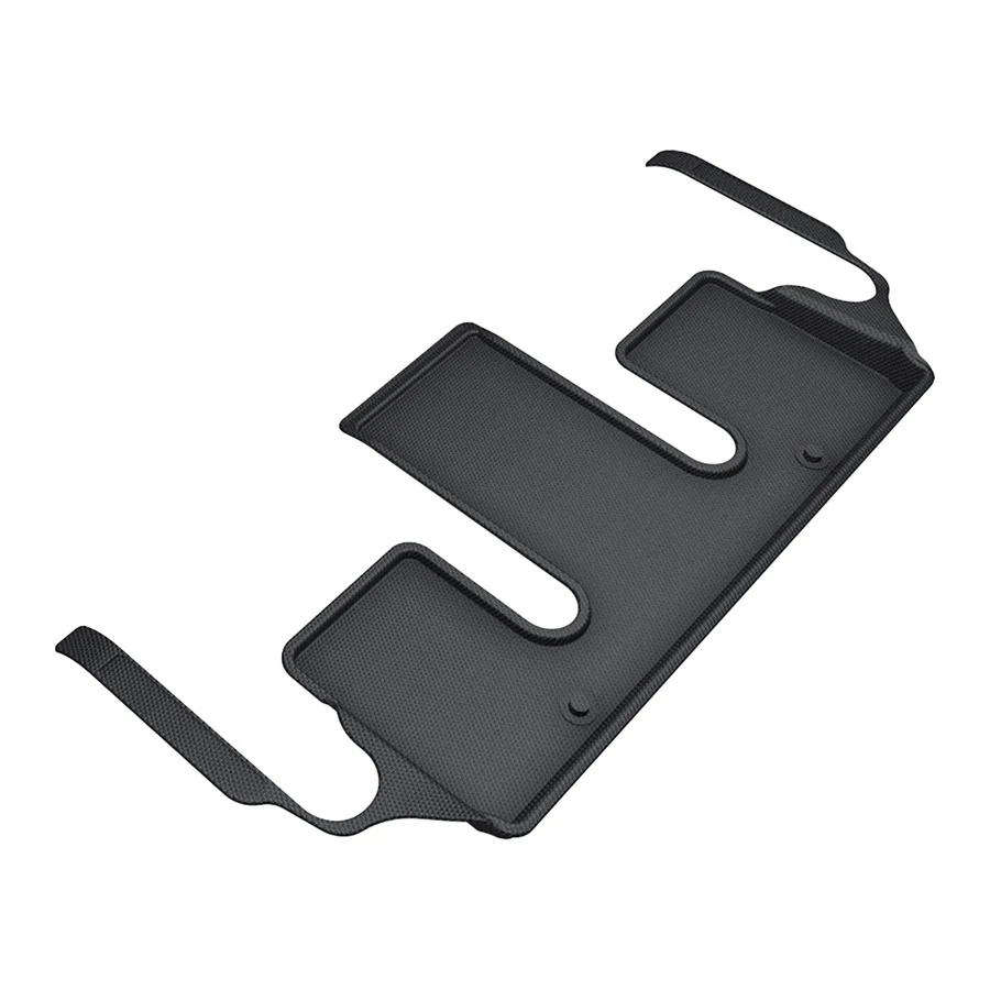 3D MAXpider Floor Mats Kia EV9 6 Seat (2024) All-Weather Kagu Series Black - Front / Second / Third Row - Image 4