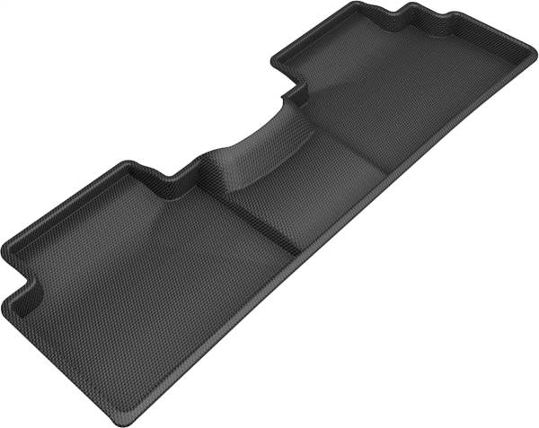 3D MAXpider Floor Mats Kia Soul (2020-2023) All-Weather Kagu Series Black - Front or Second Row - Image 3