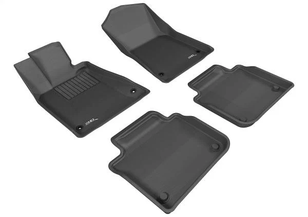 3D MAXpider Floor Mats Lexus GS / GS Hybrid RWD (13-20) All-Weather Kagu Series - Front or Second Row