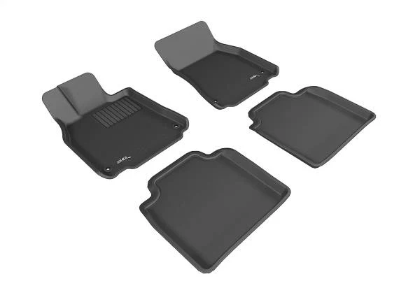 3D MAXpider Floor Mats Lexus LS460L RWD (07-12) All-Weather Kagu Series - Front or Second Row