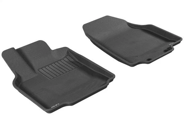 3D MAXpider Floor Mats  Mazda CX9 (07-15) All-Weather Kagu Series Black - Front / Second / Third Row - Image 2