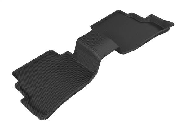 3D MAXpider Floor Mats Mazda CX9 7 Seater (16-23) All-Weather Kagu Series Black - Front / Second / Third Row - Image 2