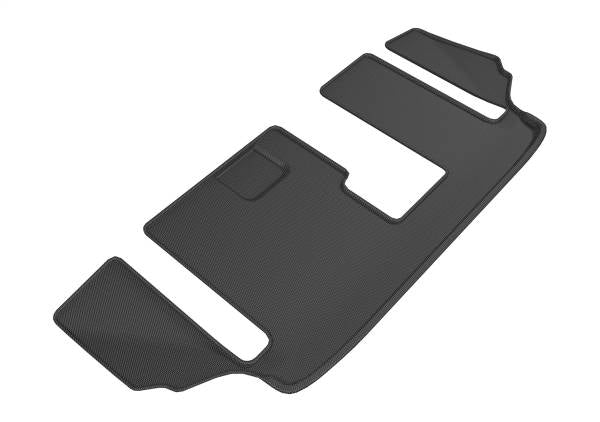 3D MAXpider Floor Mats Mazda CX9 7 Seater (16-23) All-Weather Kagu Series Black - Front / Second / Third Row - Image 7