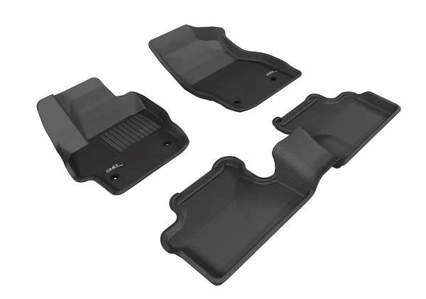 3D MAXpider Floor Mats Mazda3 (2010-2013) All-Weather Kagu Series - Front or Second Row