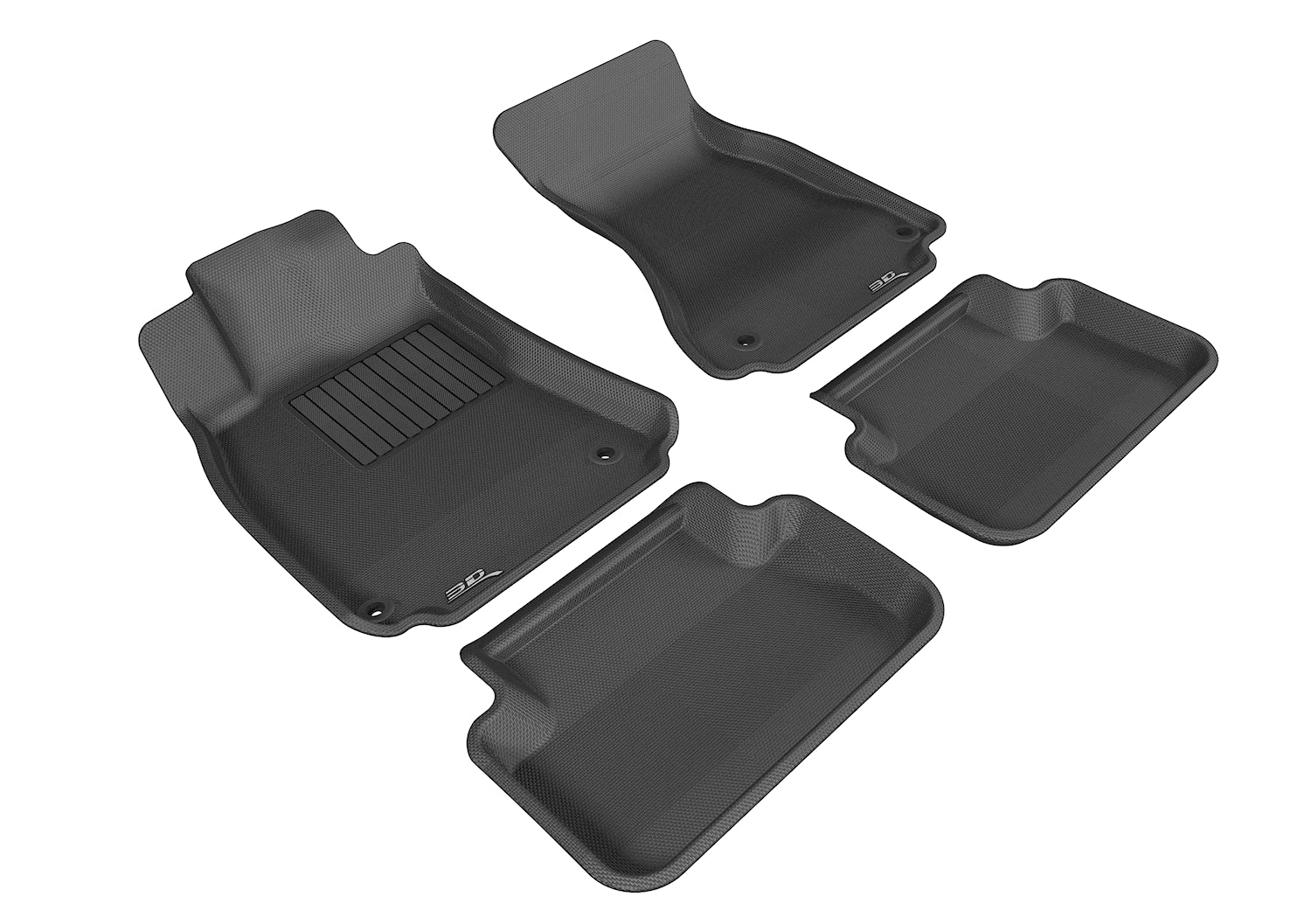 3D MAXpider Floor Mats Audi A5/ S5 Coupe (18-24) RS5 Coupe (19-24) All-Weather Kagu Series - Front or Second Row