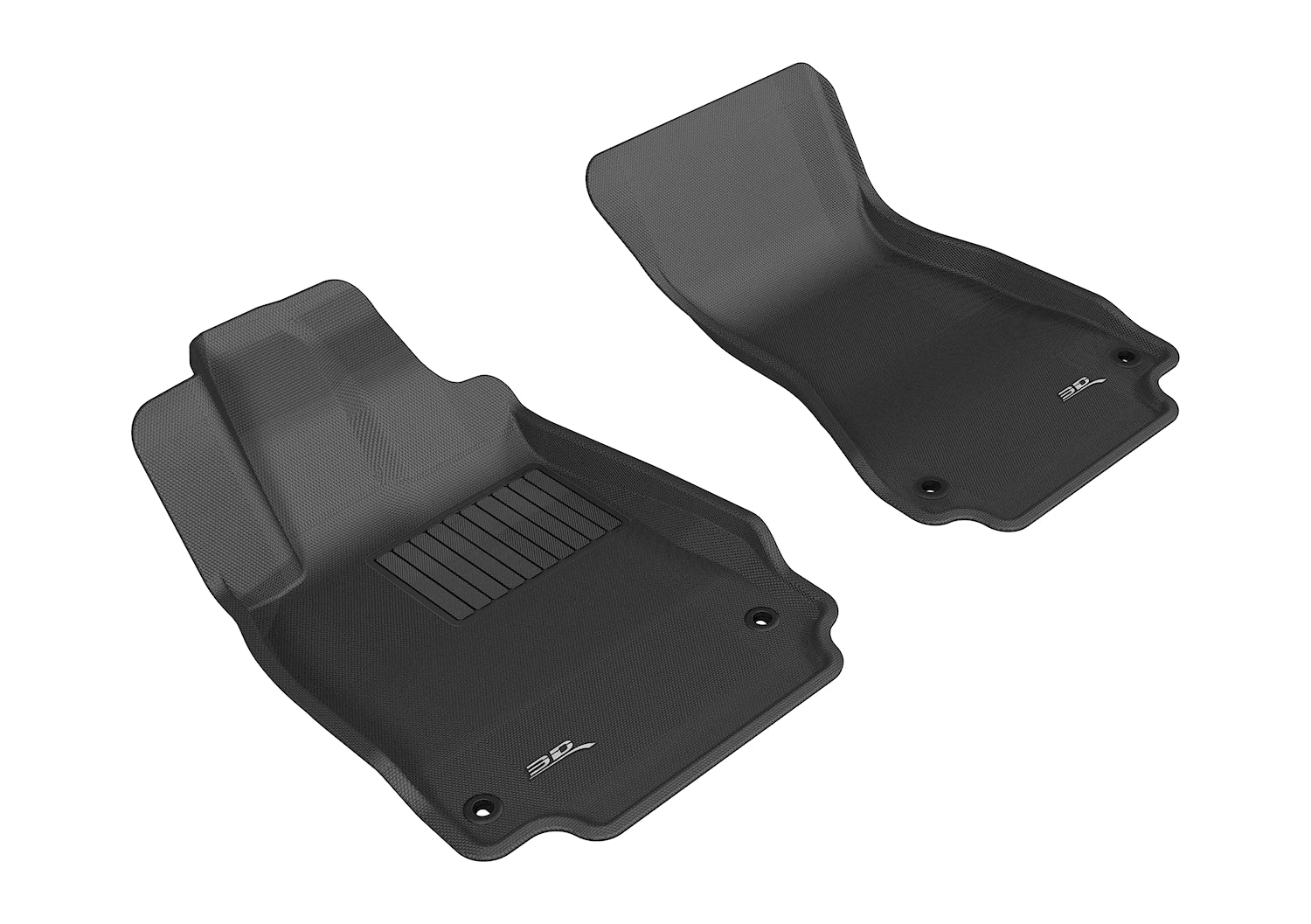 3D MAXpider Floor Mats Audi A6 Sedan (12-18) S6 (13-18) All-Weather Kagu Series - Front or Second Row - Image 2