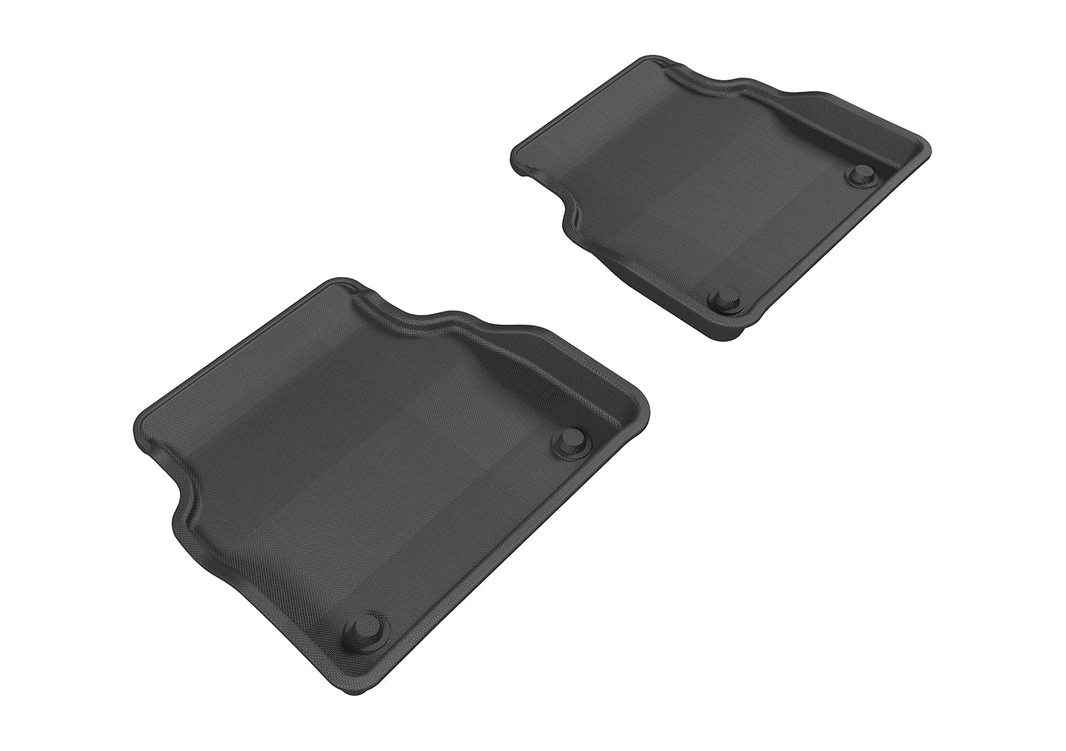 3D MAXpider Floor Mats Audi A8 (11-17) S8 (11-18) All-Weather Kagu Series - First or Second Row Only - Image 2