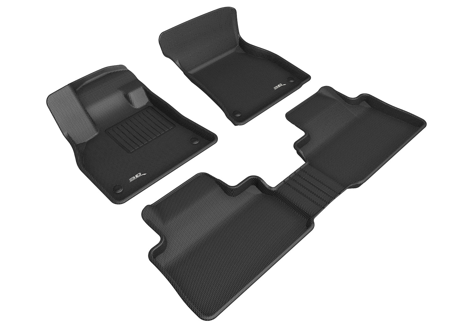 3D MAXpider Floor Mats Audi E-Tron (2019-2024) All-Weather Kagu Series - Front or Second Row