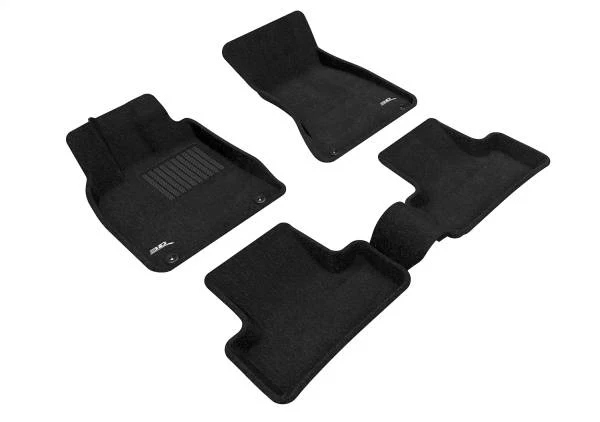 3D MAXpider Floor Mats Audi Q5 (09-17) SQ5 (14-17) All-Weather Elegant Series - Complete Set