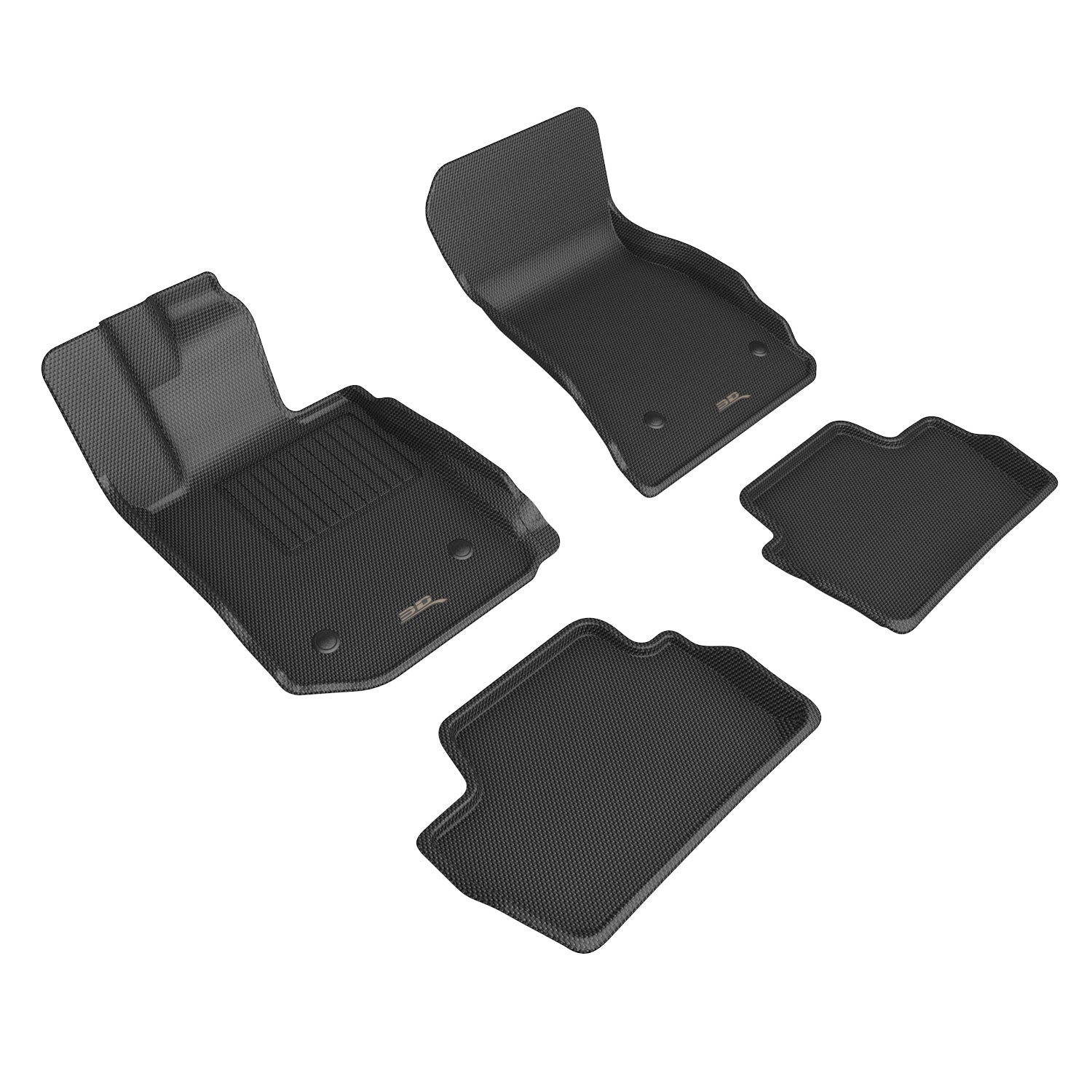 3D MAXpider Floor Mats BMW 230i G42 Coupe Automatic (22-24) All-Weather Kagu Series - Front or Second Row