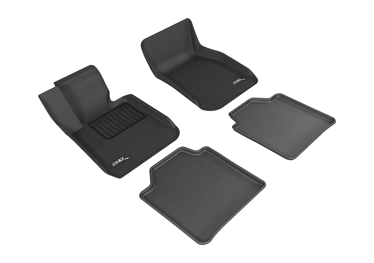 3D MAXpider Floor Mats BMW 3 Series F34 Gran Turismo (13-19) All-Weather Kagu Series - Front or Second Row