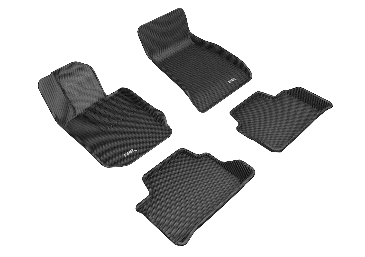 3D MAXpider Floor Mats BMW 3 Series G20 Sedan (19-24) All-Weather Kagu Series - Front or Second Row