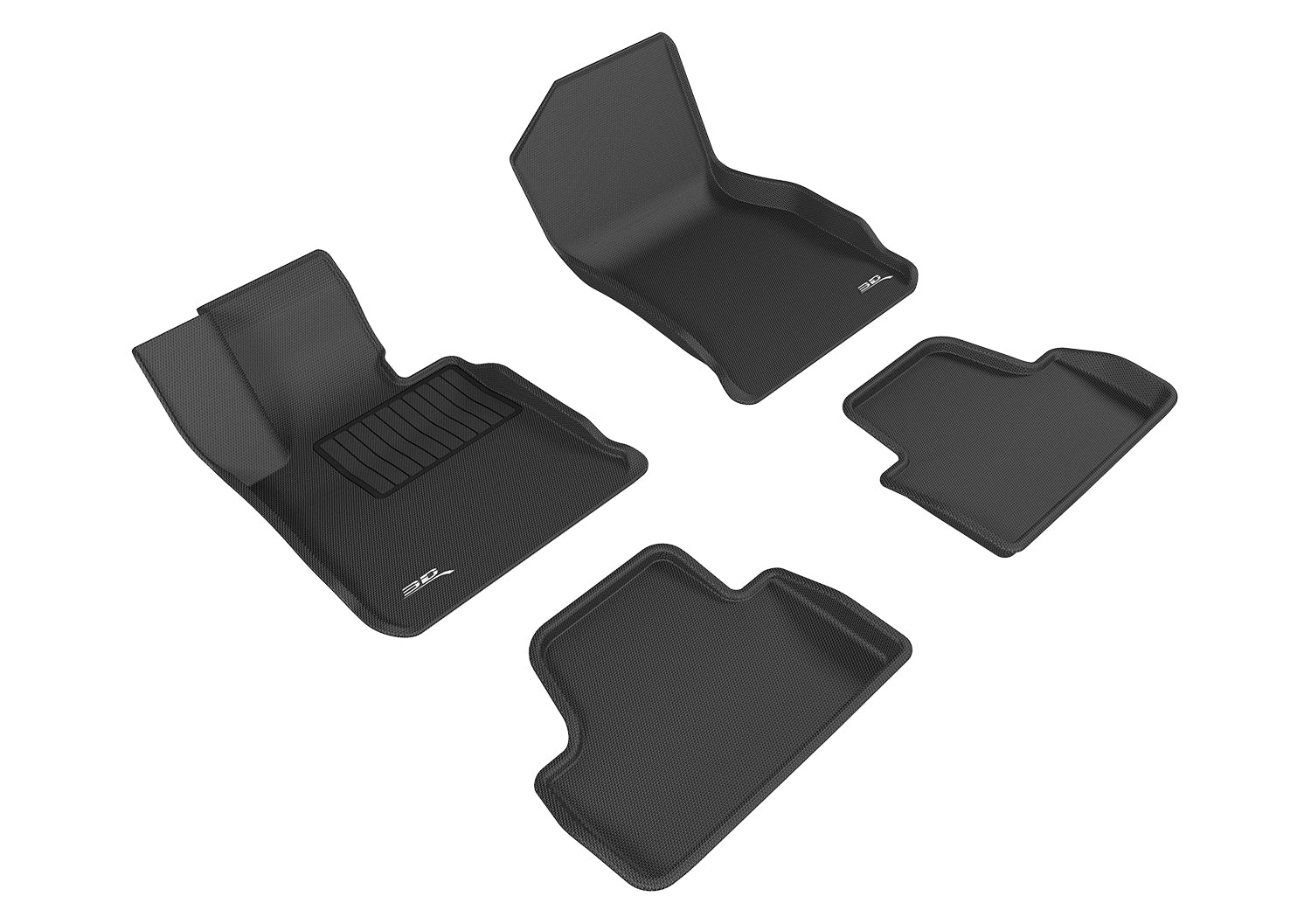 3D MAXpider Floor Mats BMW 4 Series F32 / F33 / F36 (14-20) All-Weather Kagu Series - Front or Second Row - Image 4