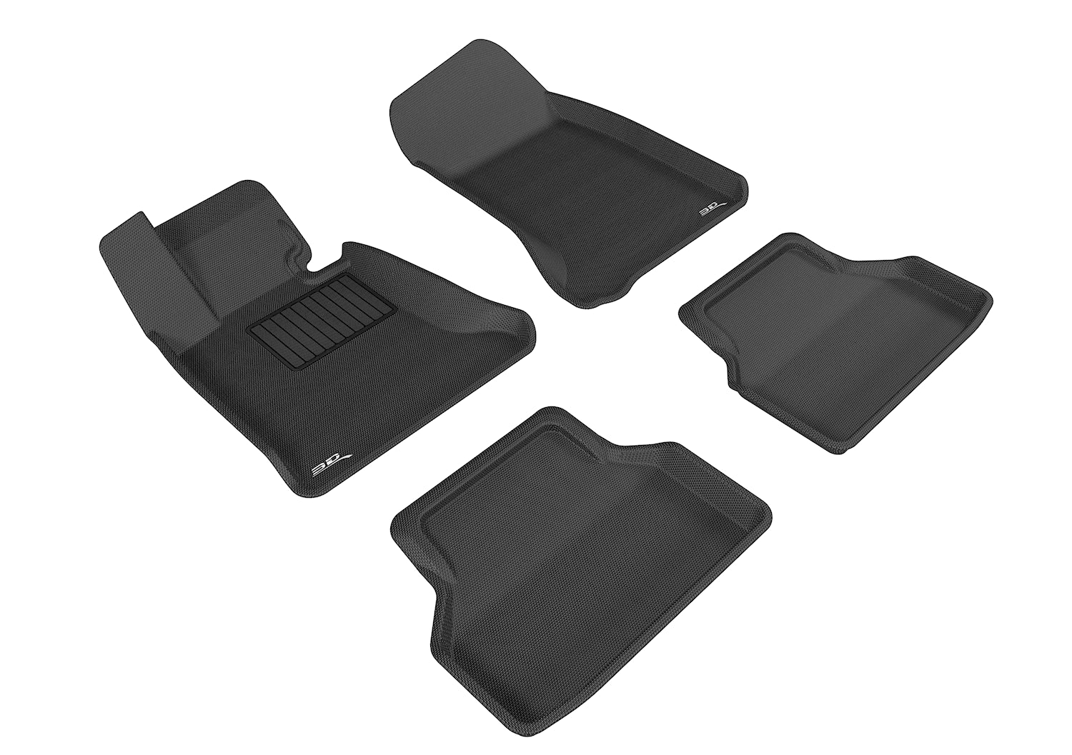 3D MAXpider Floor Mats BMW 5 Series Sedan E60 (04-10) All-Weather Kagu Series - Front or Second Row