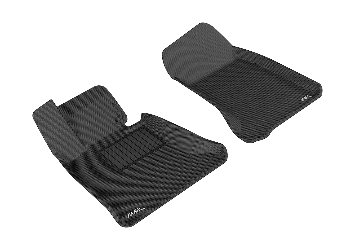 3D MAXpider Floor Mats BMW 5 Series Sedan E60 (04-10) All-Weather Kagu Series - Front or Second Row - Image 2
