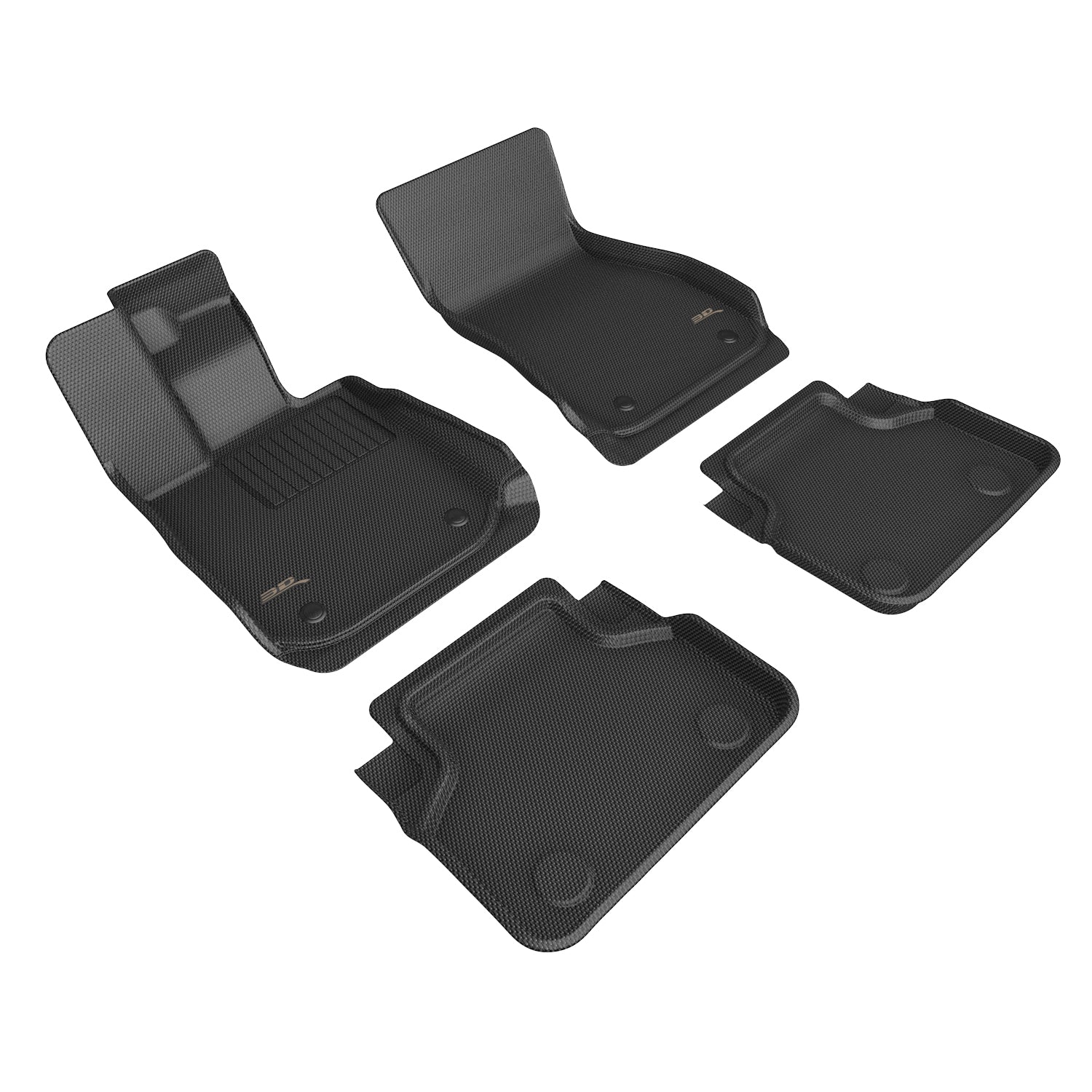3D MAXpider Floor Mats BMW 8 Series G14 / G15 / G16 (20-24) All-Weather Kagu Series - Front or Second Row - Image 7
