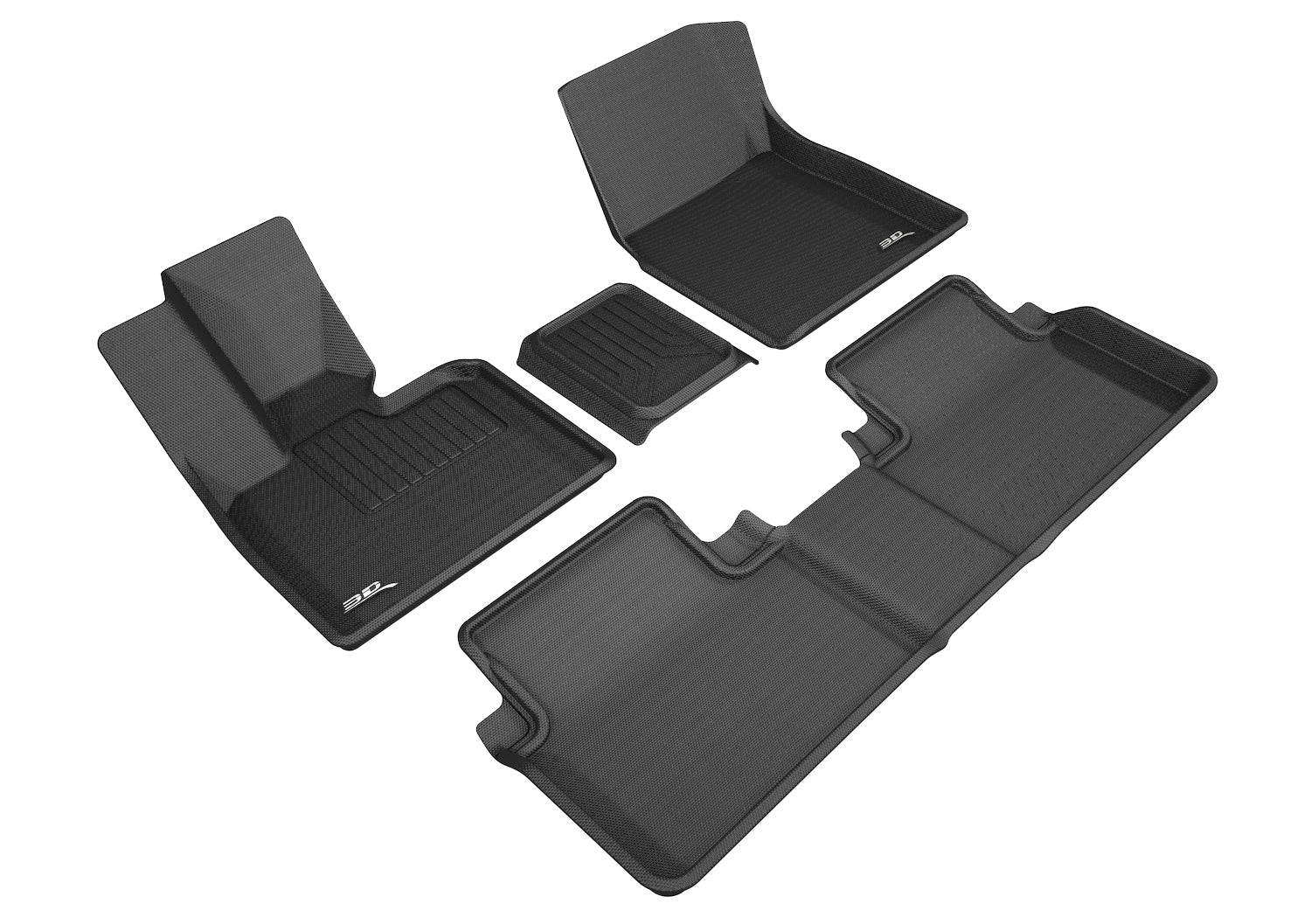 3D MAXpider Floor Mats BMW i30 i01 (14-21) All-Weather Kagu Series - Front or Second Row
